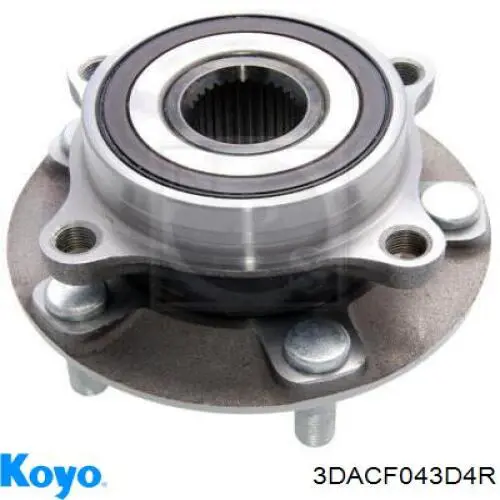 3DACF043D4R Koyo Piasta przednia