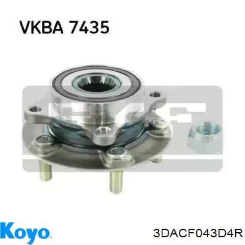 Do koszyka 3DACF043D4R Koyo Piasta przednia