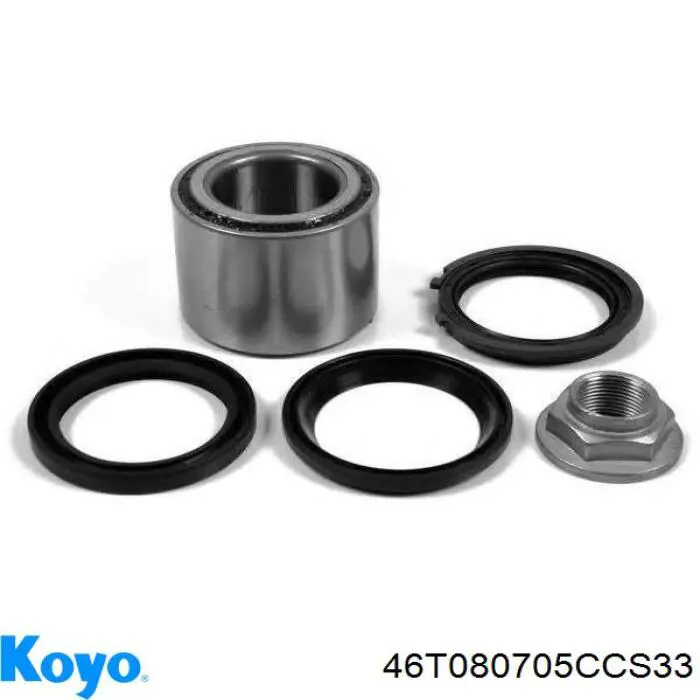 46T080705CCS33 Koyo Lożysko piasty tylnej