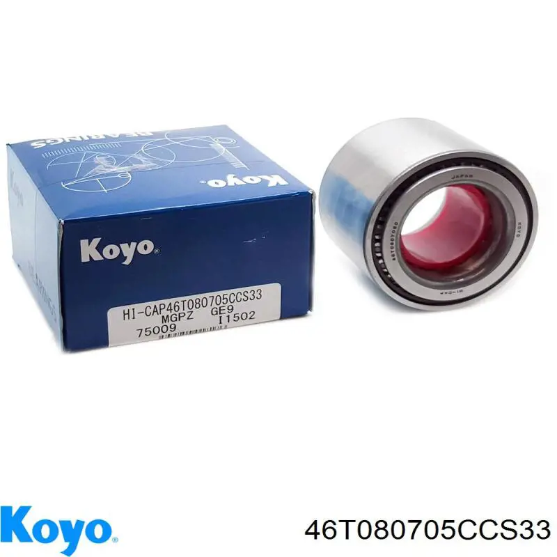 Do koszyka 46T080705CCS33 Koyo Lożysko piasty tylnej