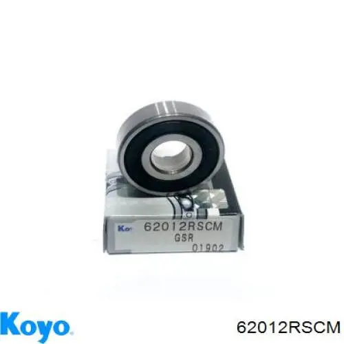 Do koszyka 62012RSCM Koyo Łożysko alternatora