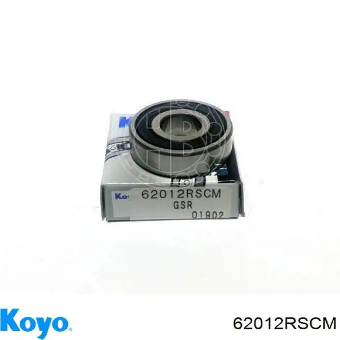 Łożysko alternatora Koyo 62012RSCM cena, od 4,71 USD