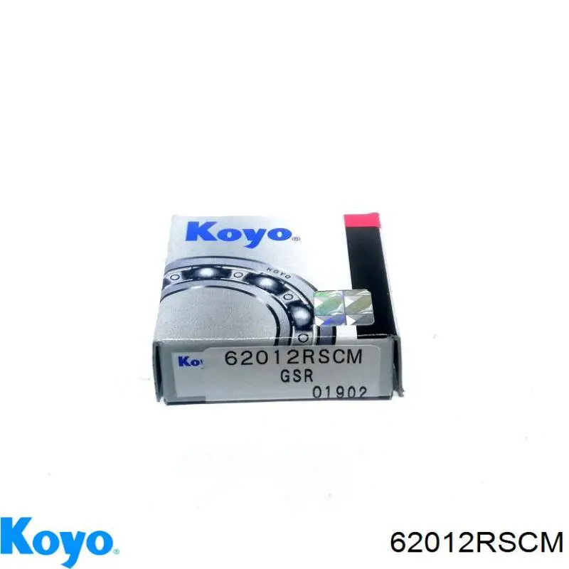 Łożysko alternatora 62012RSCM Koyo