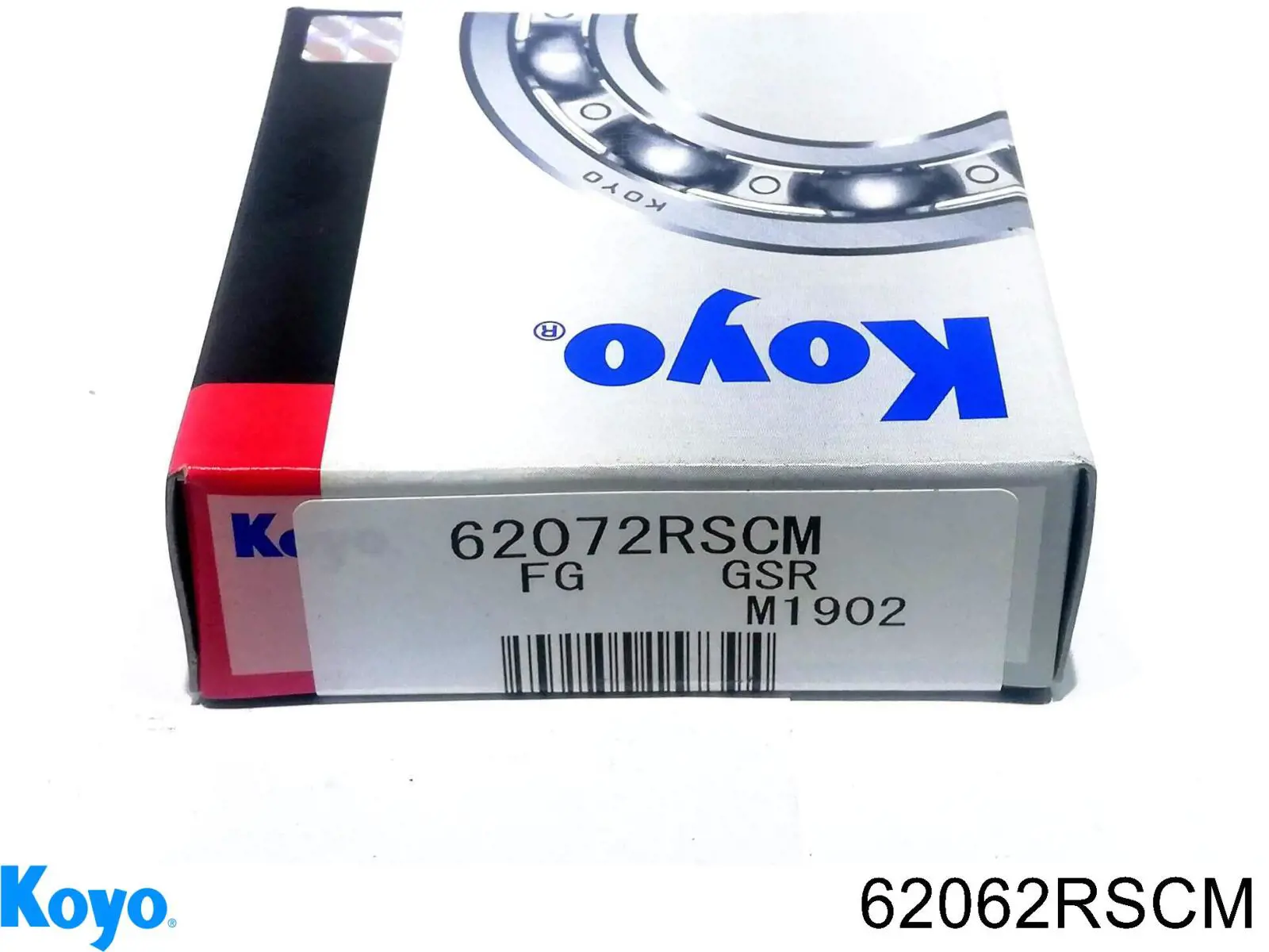 62062RSCM Koyo Łożysko podwieszane półosi przedniej