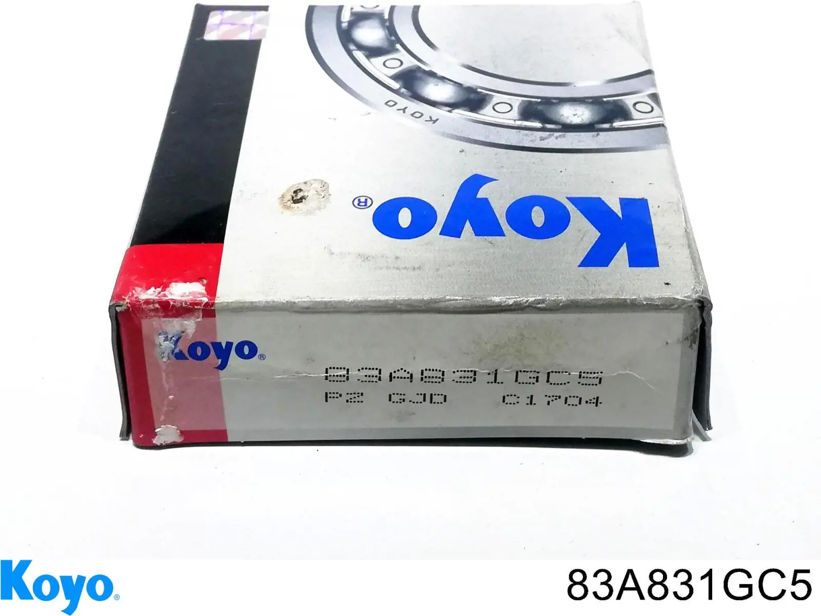 Łożysko podwieszane półosi przedniej 83A831GCS53 Koyo