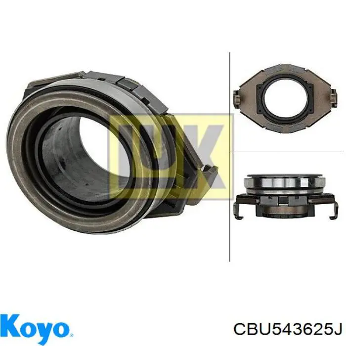 Łożysko wyciskowe sprzęgła Koyo CBU543625J cena, od 25,35 USD