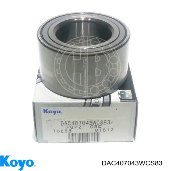 Lożysko piasty tylnej Koyo DAC407043WCS83
