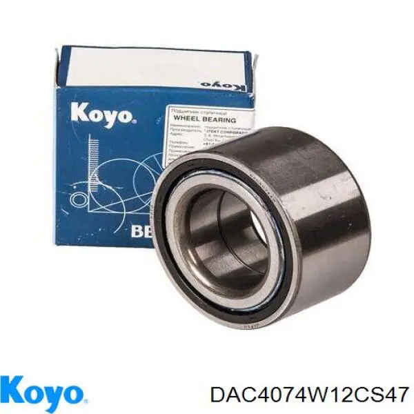 Łożysko piasty przedniej Koyo DAC4074W12CS47 cena, od 30,93 USD