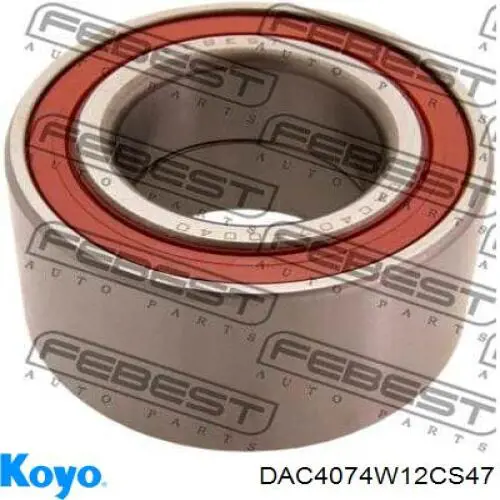 Do koszyka DAC4074W12CS47 Koyo Łożysko piasty przedniej