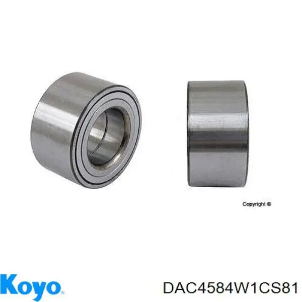 Łożysko piasty przedniej Koyo DAC4584W1CS81 cena, od 32,80 USD
