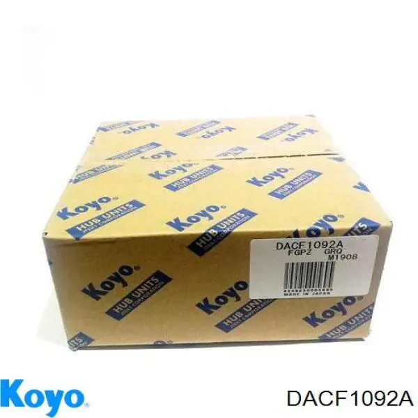 Łożysko piasty przedniej Koyo DACF1092A cena, od 35,23 USD
