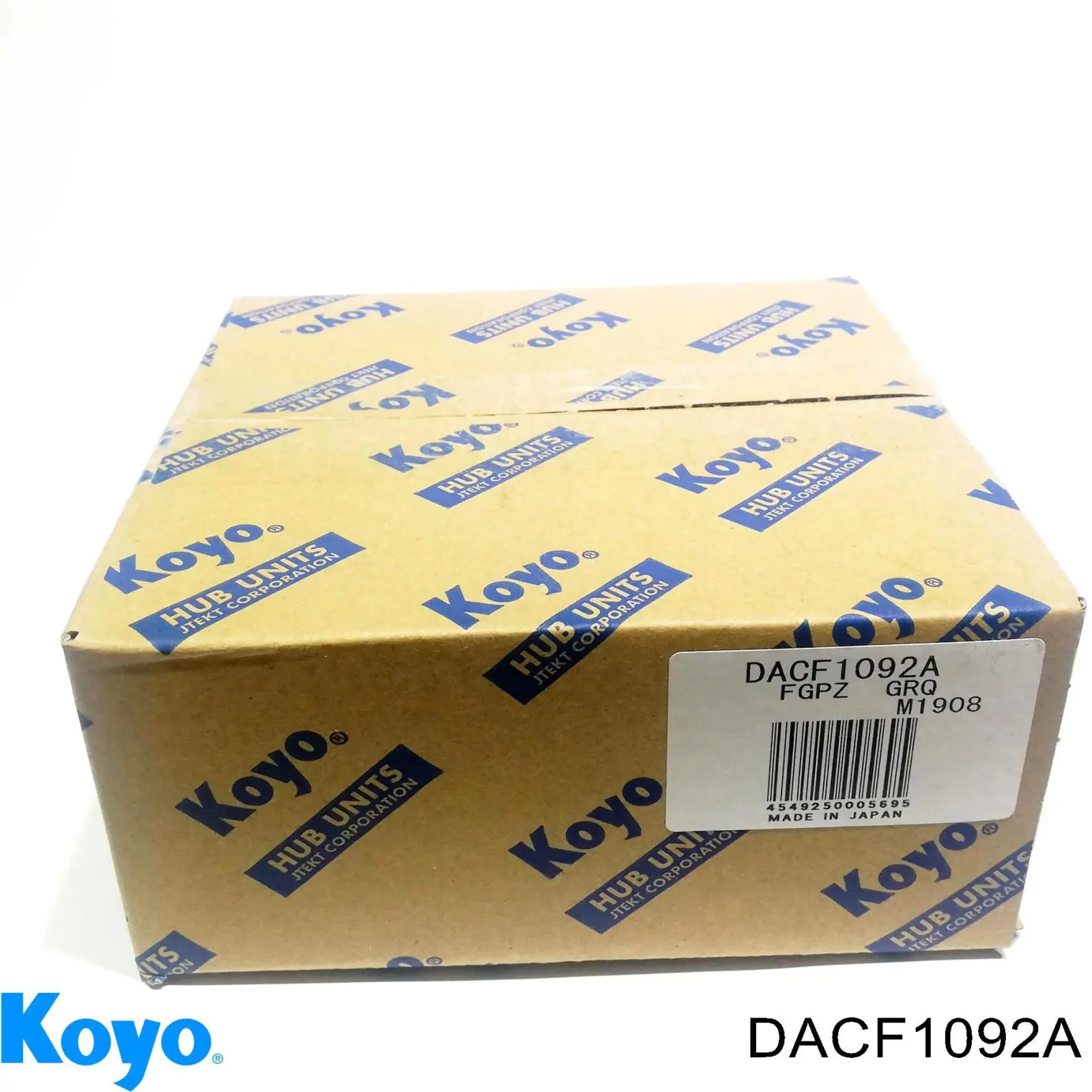 Łożysko piasty przedniej DACF1092A Koyo