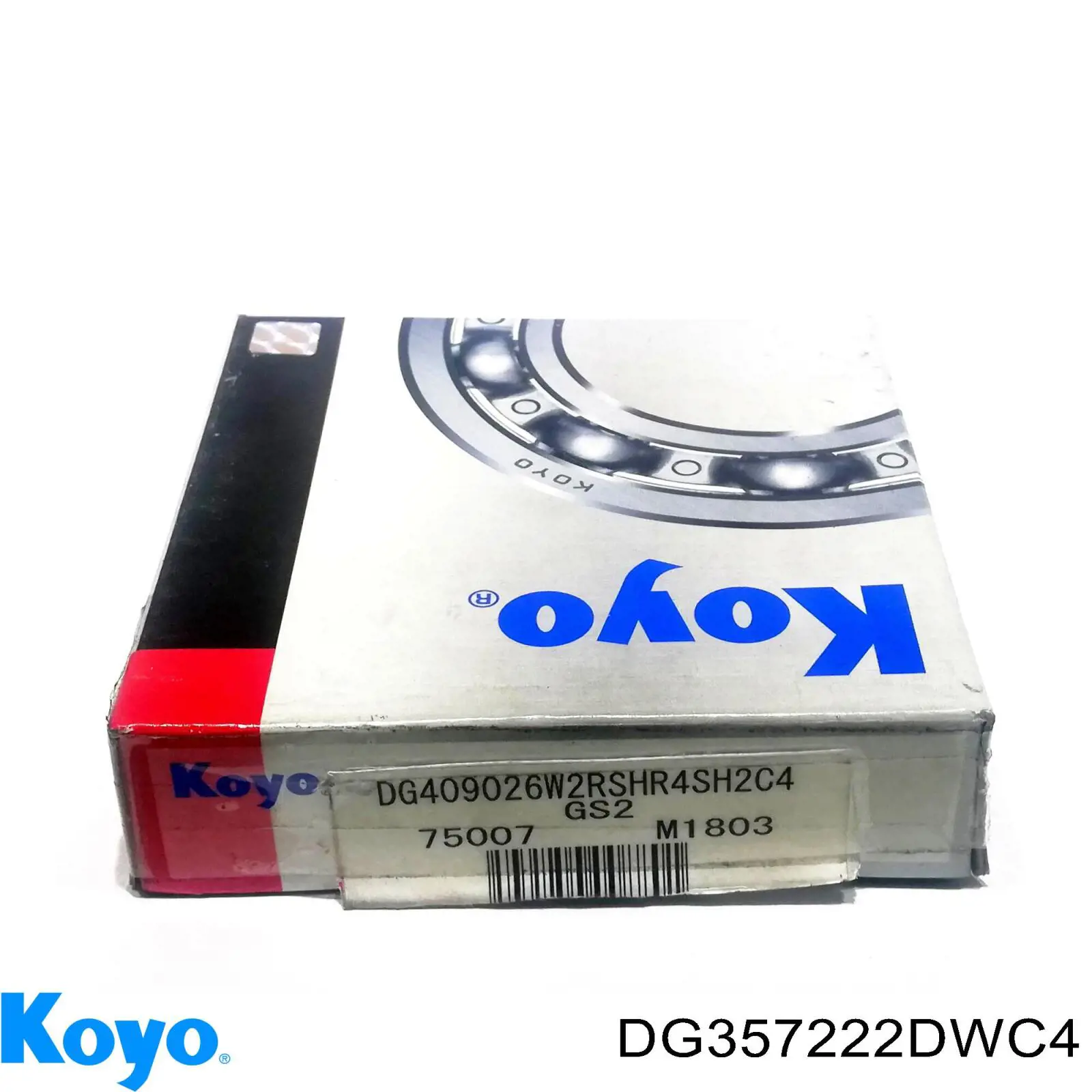 DG357222DWC4 Koyo Lożysko piasty tylnej