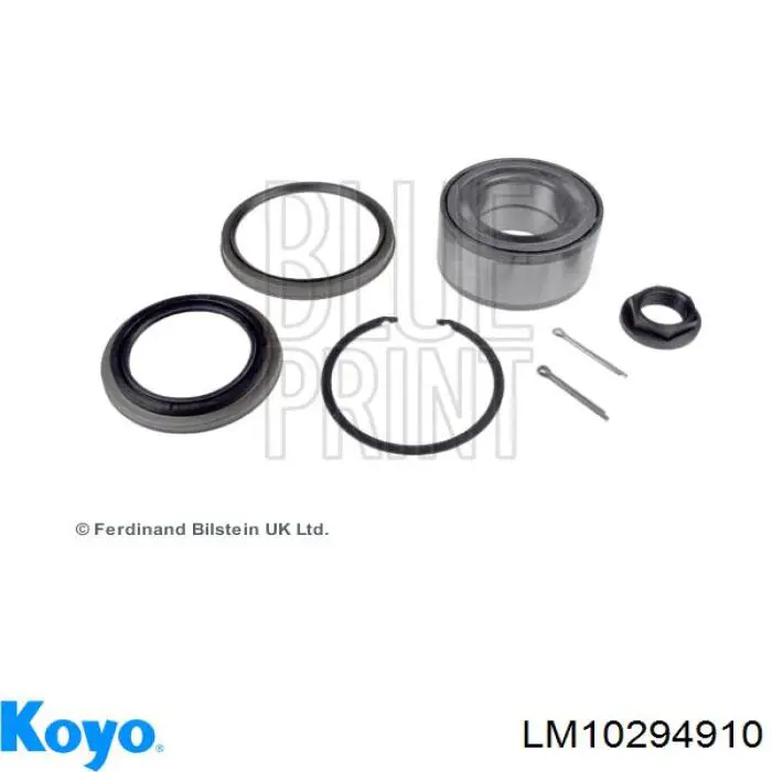 Łożysko zewnętrzne piasty przedniej Koyo LM10294910 cena, od 16,87 USD