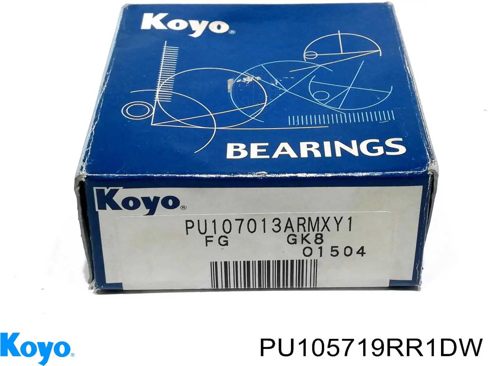 PU105719RR1DW Koyo Rolka napinacza paska rozrządu