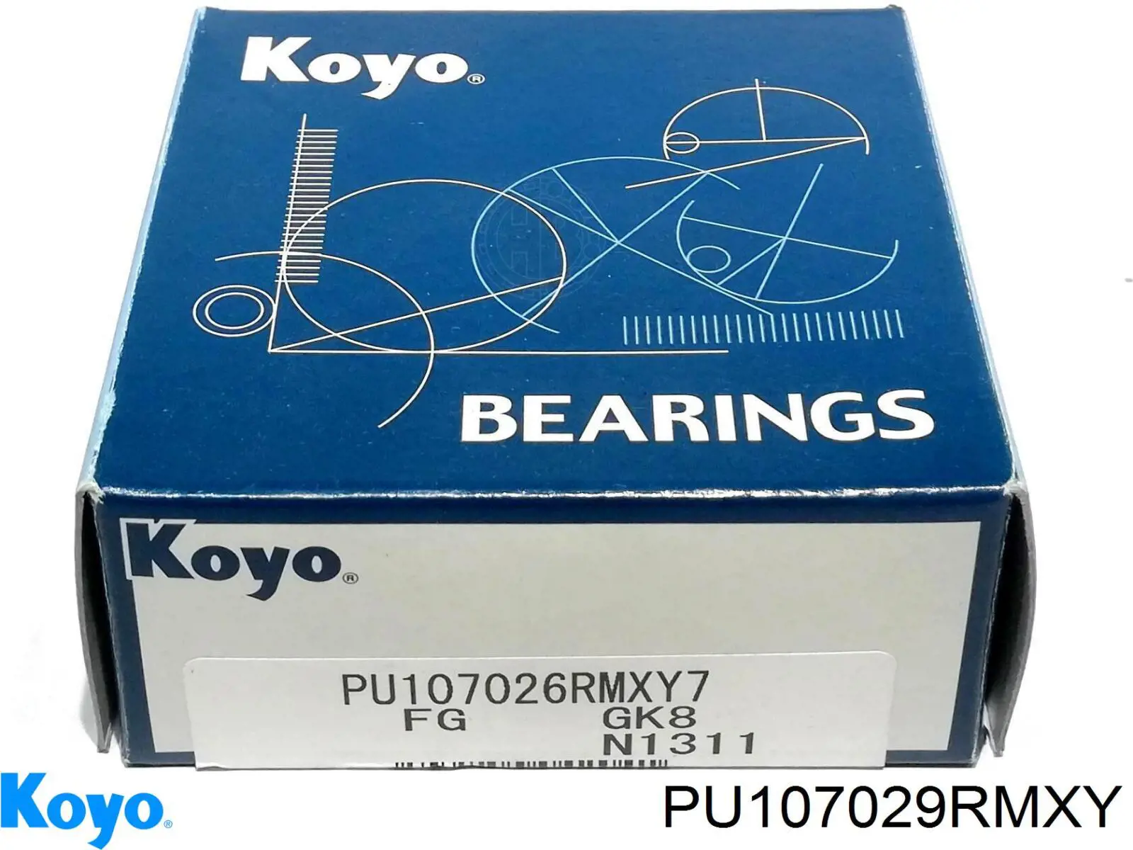 PU107029RMXY Koyo Rolka prowadząca, kierunkowa paska napędowego