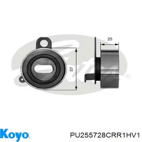 PU255728CRR1HV1 Koyo Rolka napinacza paska rozrządu