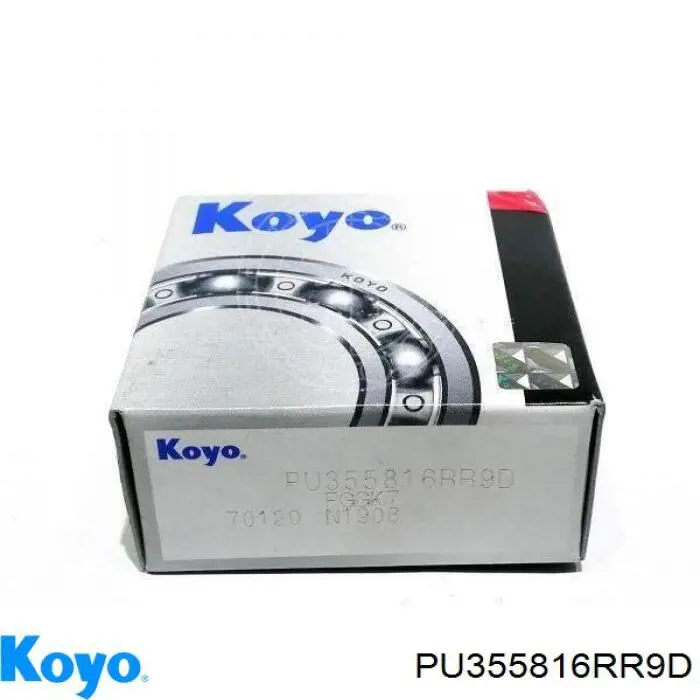 Rolka prowadząca kierunkowa paska rozrządu Koyo PU355816RR9D cena, od 14,45 USD