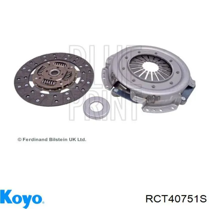 Łożysko wyciskowe sprzęgła RCT40751S Koyo