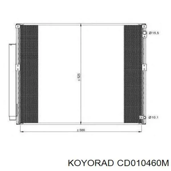CD010460M Koyorad Chłodnica klimatyzacji