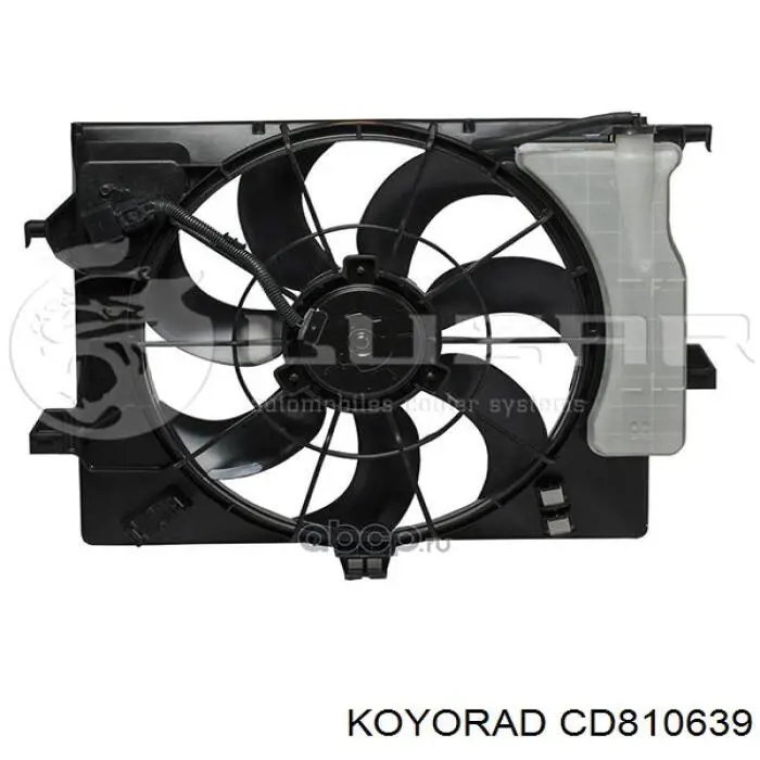 Chłodnica klimatyzacji CD810639 Koyorad