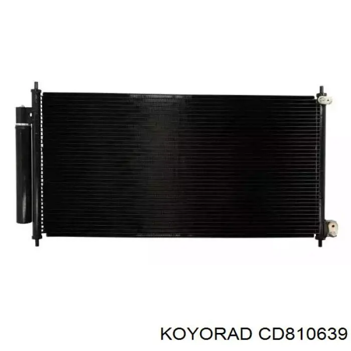 Chłodnica klimatyzacji Koyorad CD810639 cena, od 96,93 USD