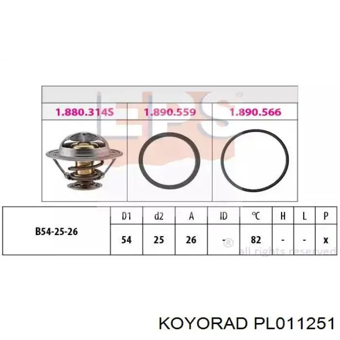 Do koszyka PL011251 Koyorad Chłodnica silnika
