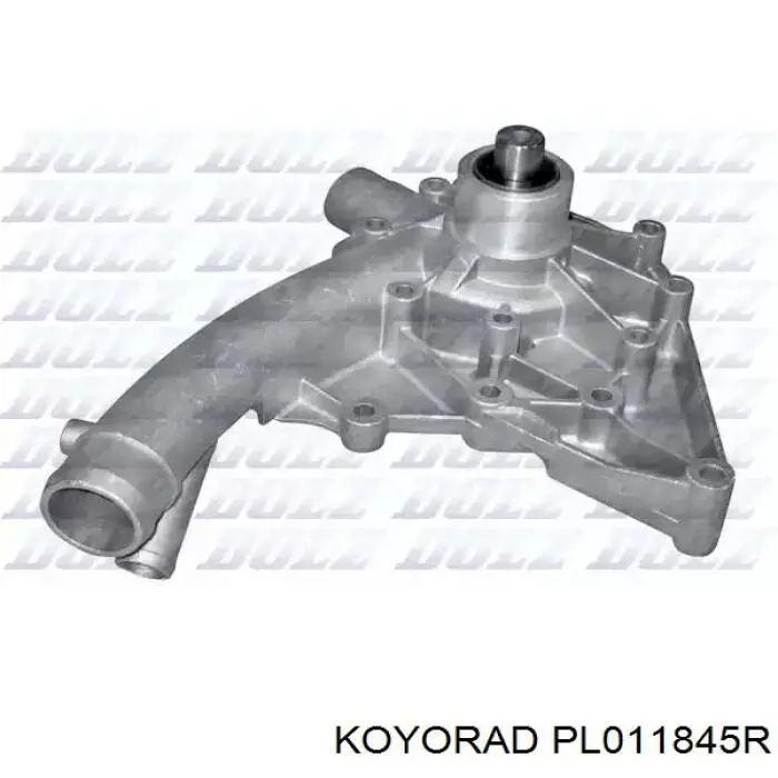 Do koszyka PL011845R Koyorad Chłodnica silnika