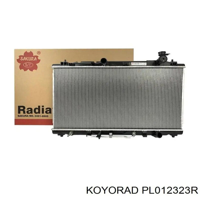 Chłodnica silnika Koyorad PL012323R cena, od 126,08 USD