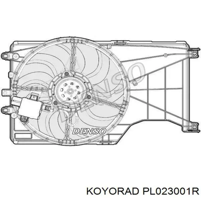 Chłodnica silnika 613NSA208 TYC