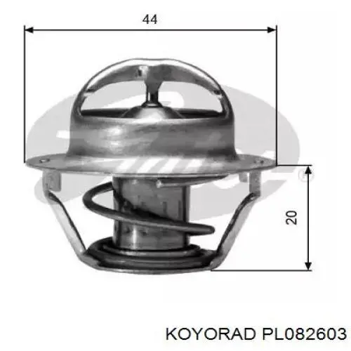 PL082603 Koyorad Chłodnica silnika