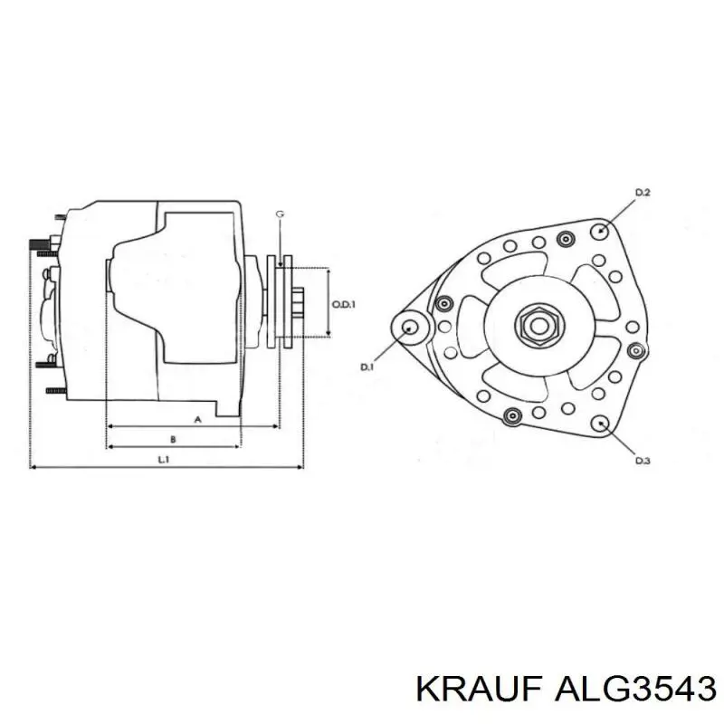 Alternator John Deere RE506196 cena, od 65,79 USD