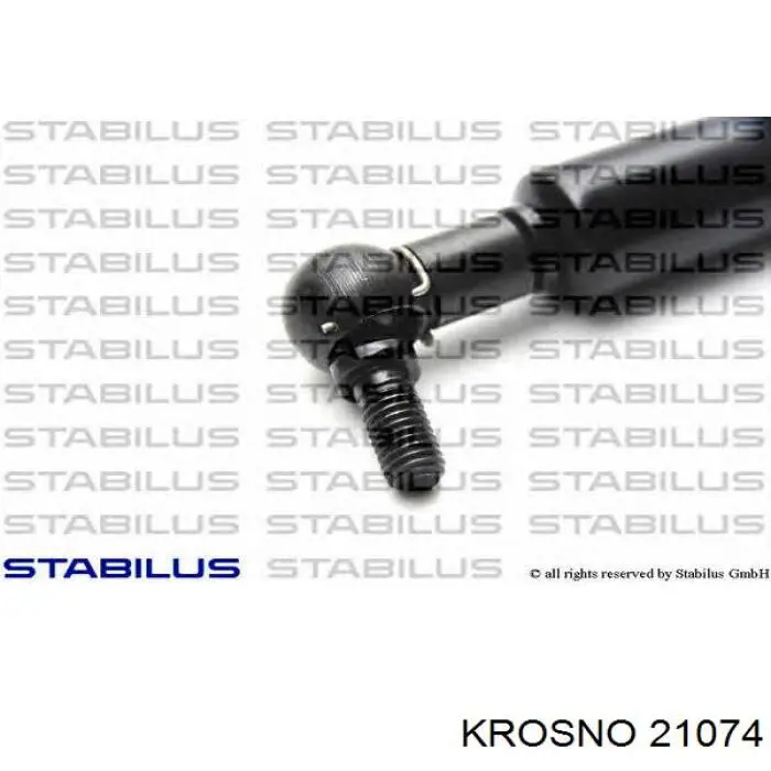 Amortyzator klapy bagażnika (3/5 drzwi-tylnych) GS0024 Magneti Marelli