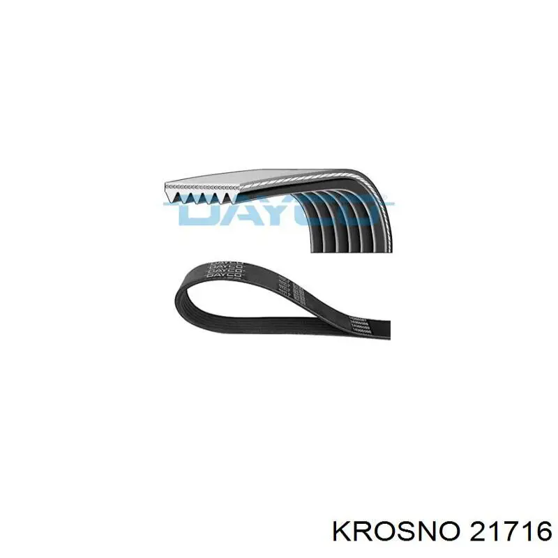 Amortyzator klapy bagażnika (3/5 drzwi-tylnych) 21716 Krosno