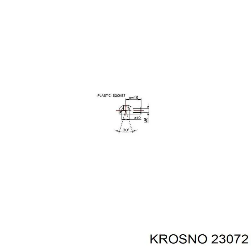 Amortyzator klapy bagażnika (3/5 drzwi-tylnych) Krosno 23072 cena, od 15,54 USD