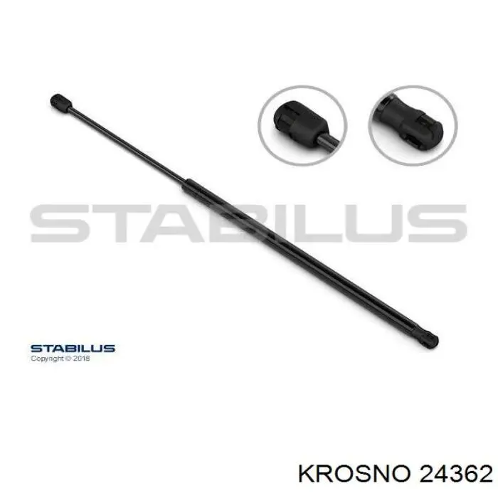 Amortyzator maski Chrysler K55394472AA cena, od 14,64 USD