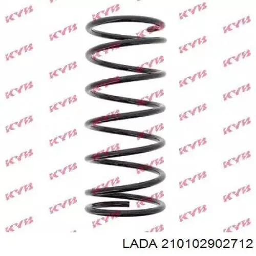 210102902712 Lada Sprężyna przednia