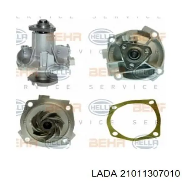 Pompa chłodząca wodna Lada 21011307010 cena, od 16,45 USD