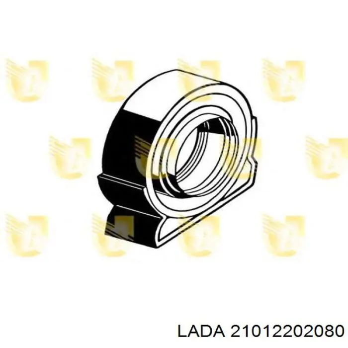 Do koszyka 21012202080 Lada Łożysko podwieszane wału Cardana
