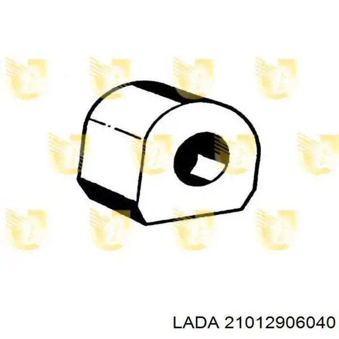 Do koszyka Tuleja stabilizatora przedniego ВАЗ 2105  