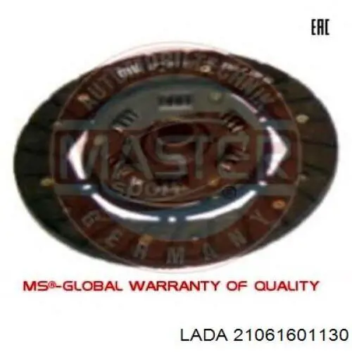 Tarcza sprzęgła 21061601130 Lada