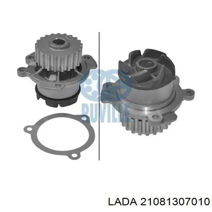 Pompa chłodząca wodna 21081307010 Lada