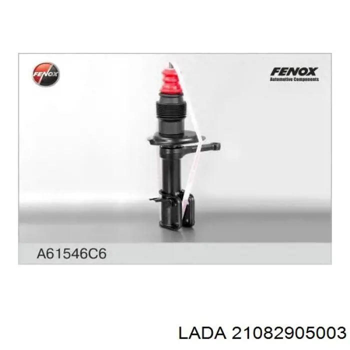 Do koszyka 21082905003 Lada Amortyzator przedni lewy
