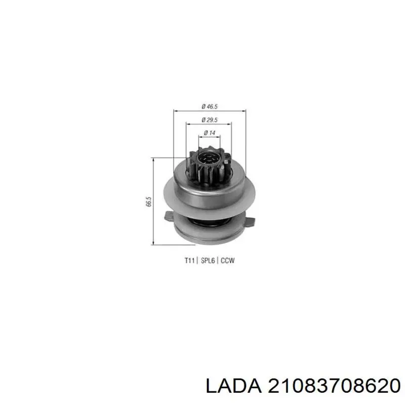 Bendiks rozrusznika Lada 21083708620