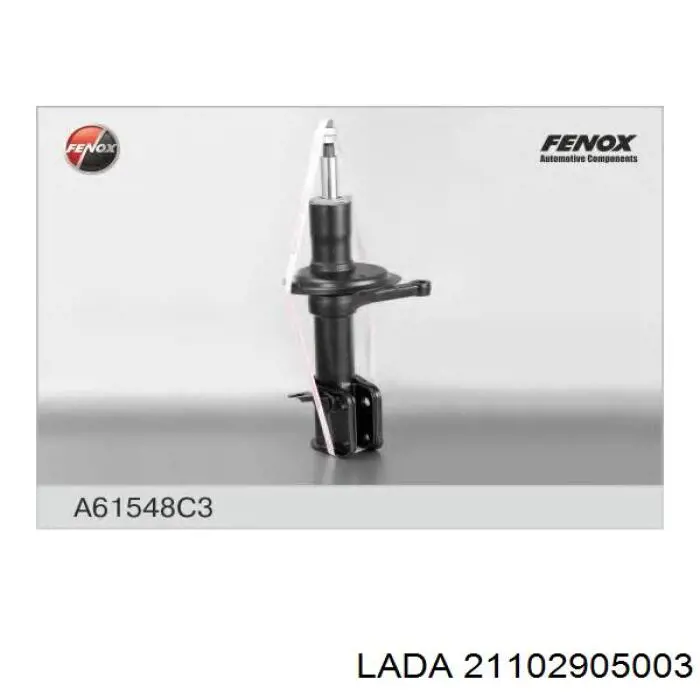 Amortyzator przedni lewy Lada 21102905003 cena, od 29,11 USD