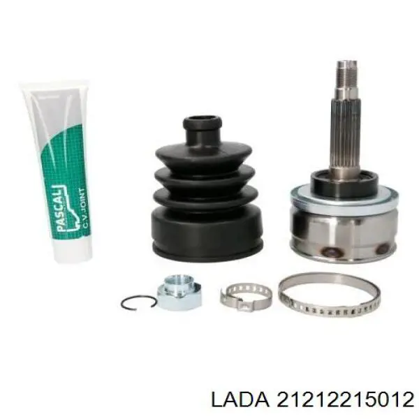 Przegub homokinetyczny przedni zewnętrzny Lada 21212215012 cena, od 34,78 USD