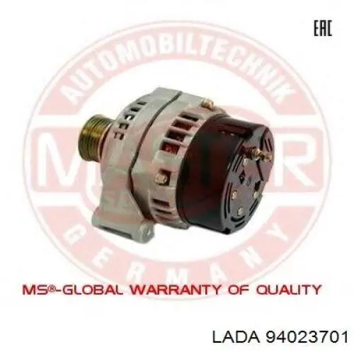 Do koszyka 94023701 Lada Alternator