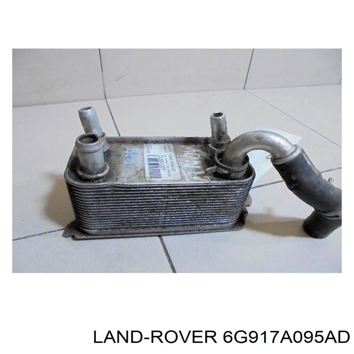 Chłodnica oleju 6G917A095AD Land Rover