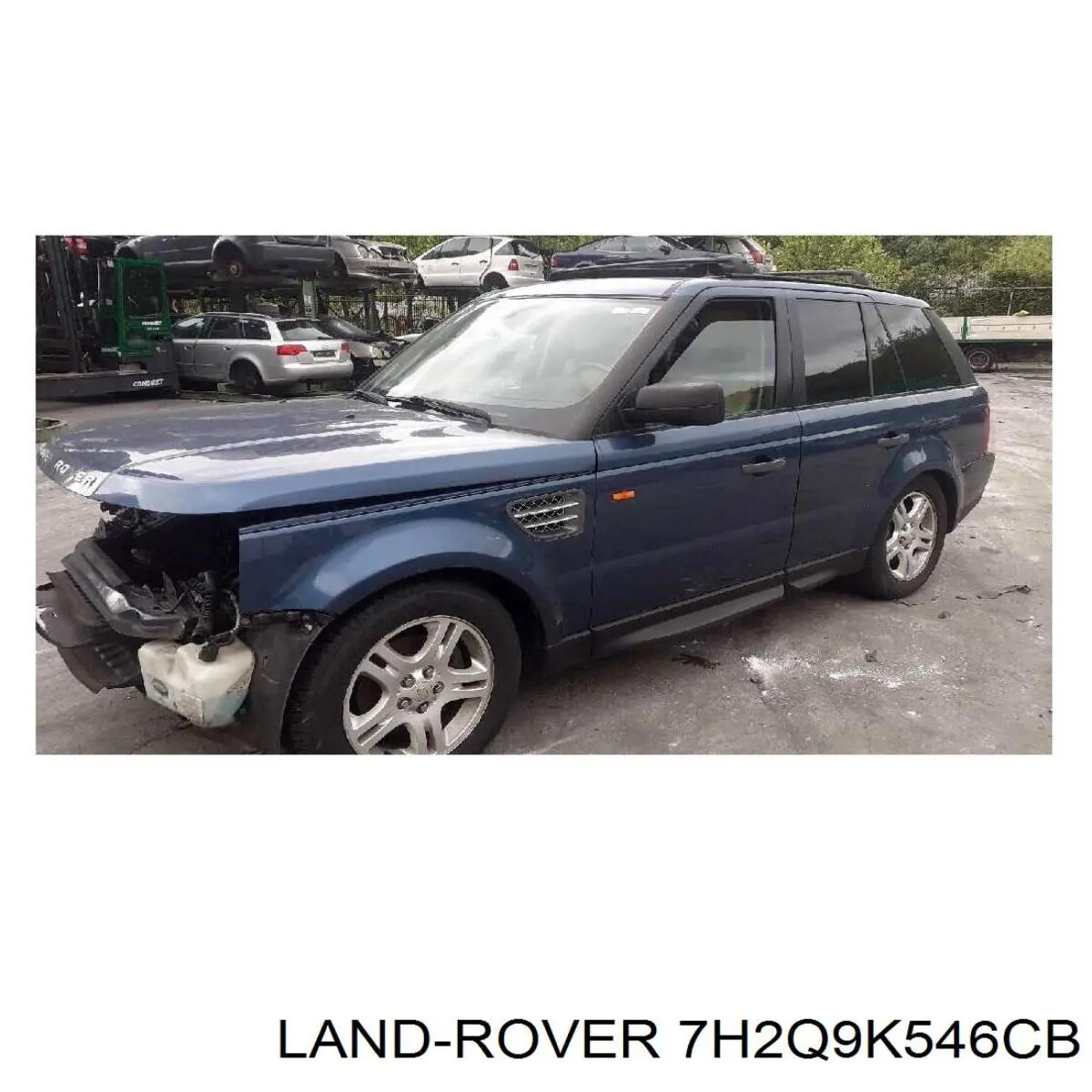 Wtryskiwacz paliwa 7H2Q9K546CB Land Rover