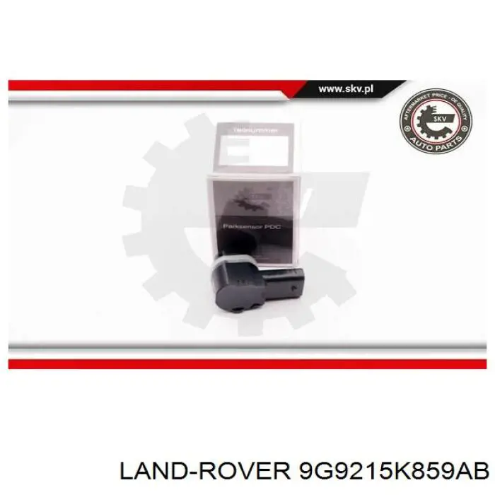 9G9215K859AB Land Rover Czujnik parkowania przedni